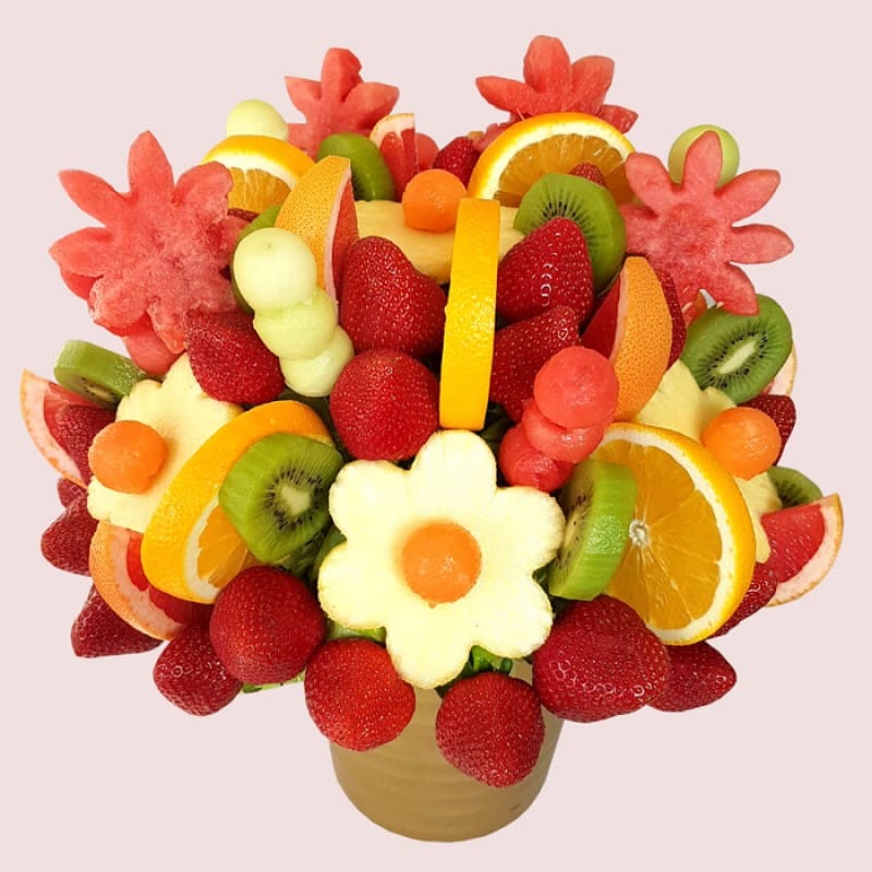 Fruity Gift Watermelon Fruit Arrangement Fruit Gifts